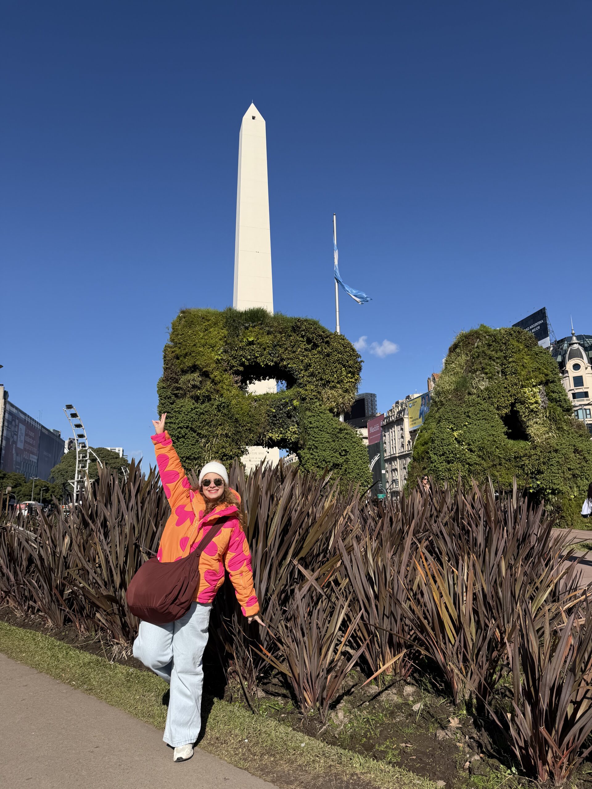 Obelisco de Buenos Aires, na Avenida 9 de Julio