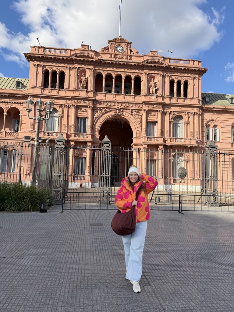 Casa Rosada, sede do governo argentino, em Buenos Aires