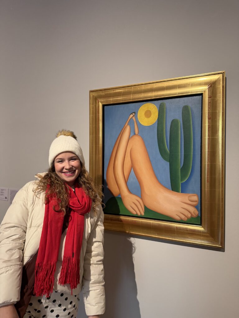 Obra de arte exposta em museu de Buenos Aires