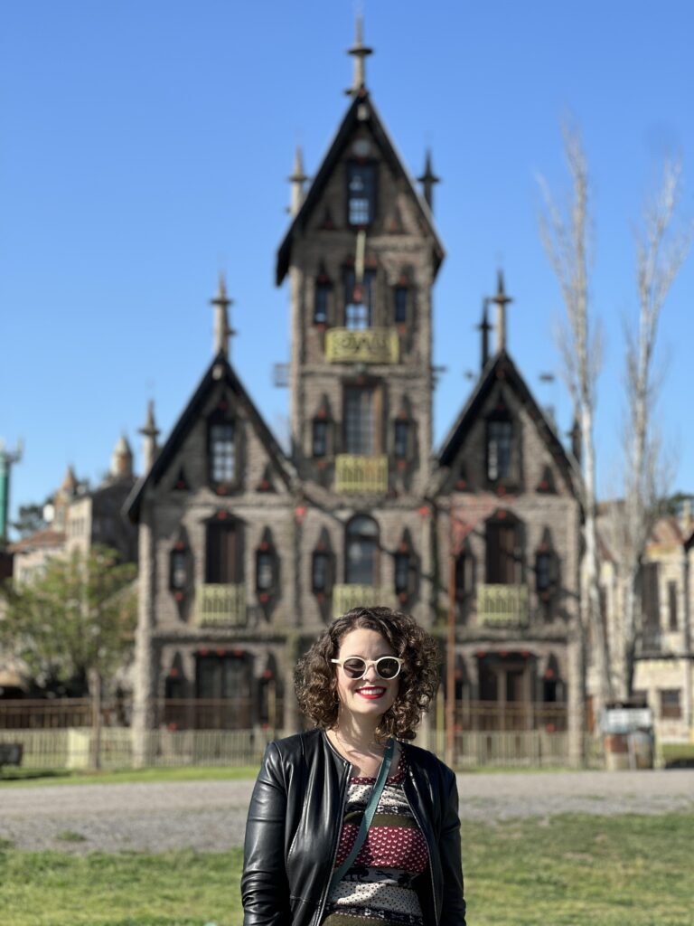 Casario gótico de Campanópolis, perto de Buenos Aires