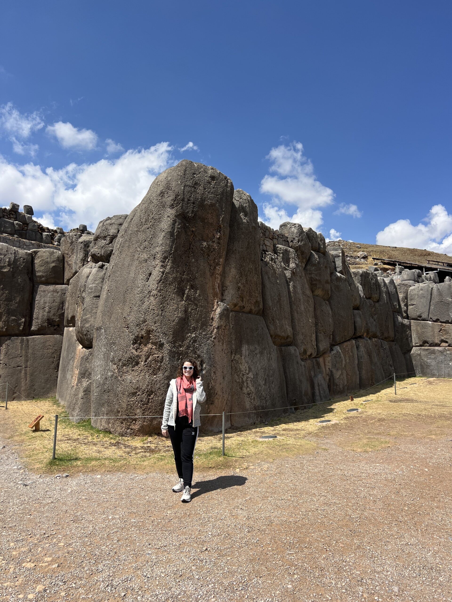 Muralhas gigantes de Sacsayhuamán, em Cusco
